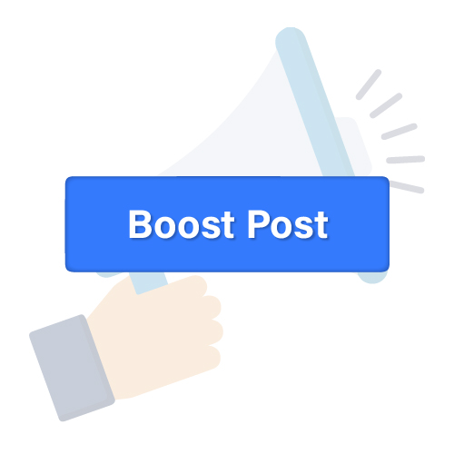 facebook boost button